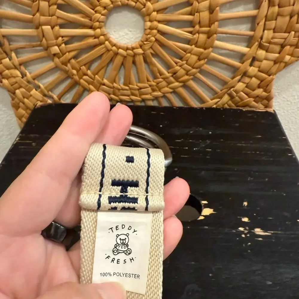 Teddy Fresh Belt with Silver Buckle